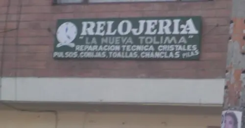 RELOJERIA LA NUEVA TOLIMA RELOJERIA LA NUEVA TOLIMA